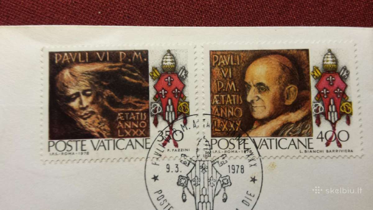 Vokai Vatikan 1978 m. - nuotraukos Nr. 2