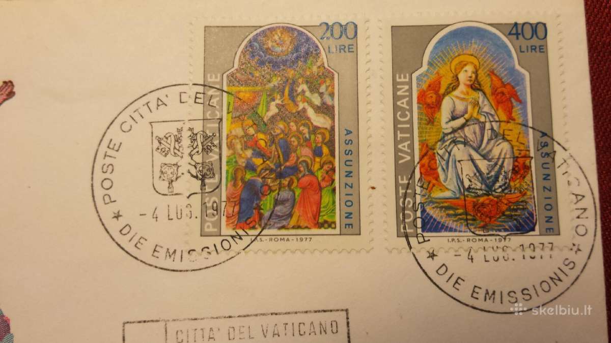 Vokai Vatikan 1977 m. - nuotraukos Nr. 2