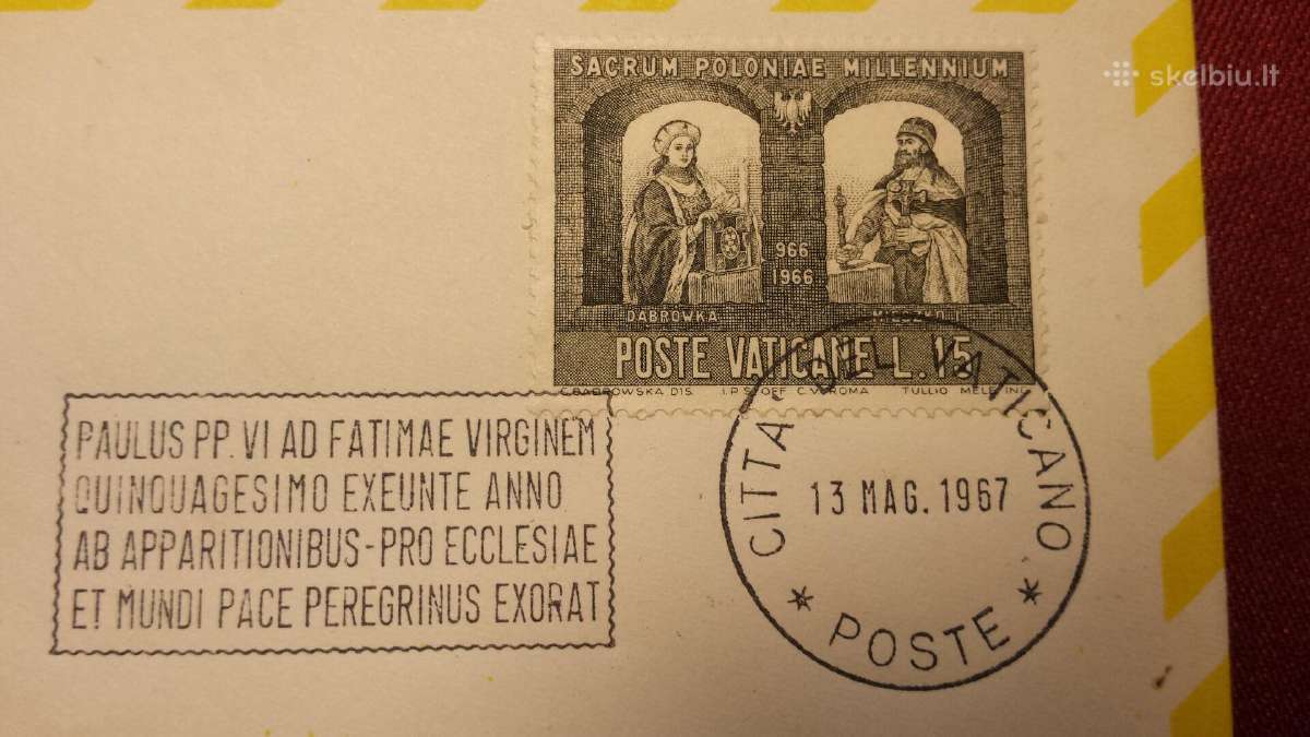 Vokai Vatikan 1967 m. - nuotraukos Nr. 2