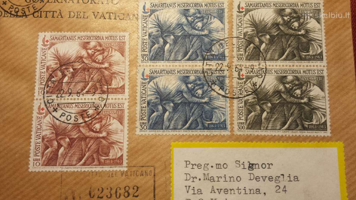 Vokai Vatikan 1964 m. - nuotraukos Nr. 2