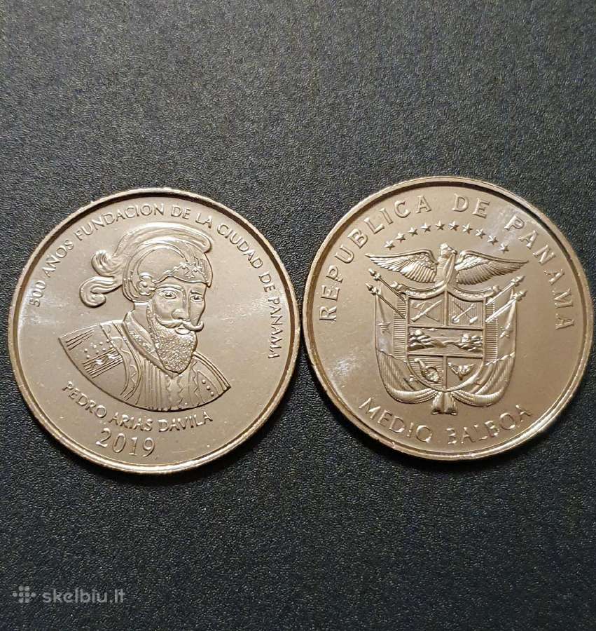 Panama 1/2 Balboa, 2019 500 Miesto Fondui