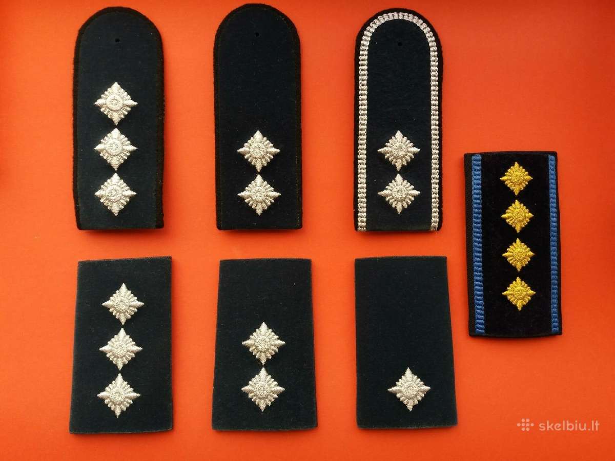 Lietuvos policijos antpečiai, movos