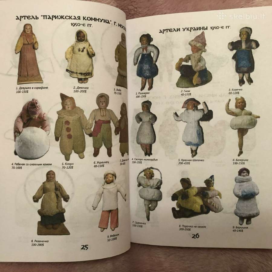 Senu eglutės žaisliukų katalogas - nuotraukos Nr. 6