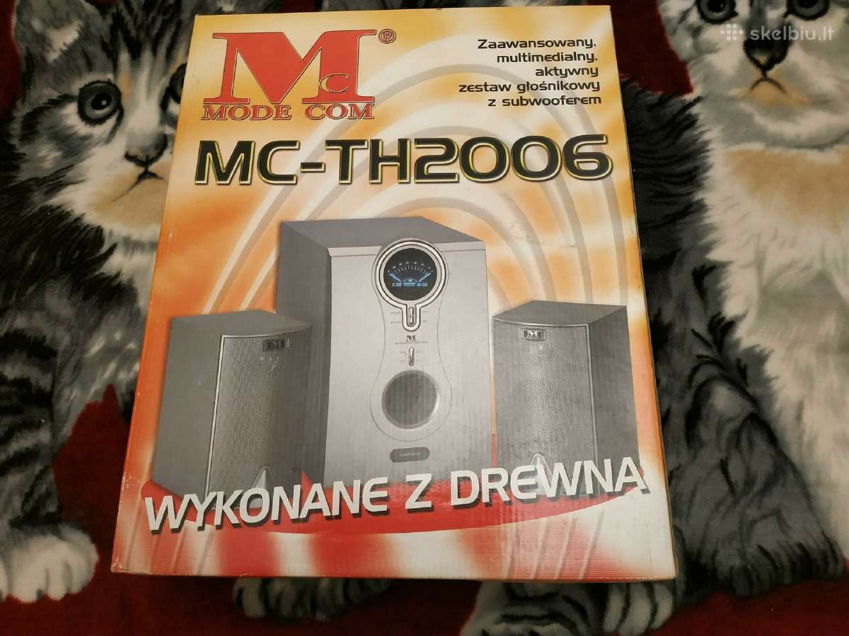 Medinės kolonėlės Modecom Mc-th2006, 1600w - nuotraukos Nr. 2