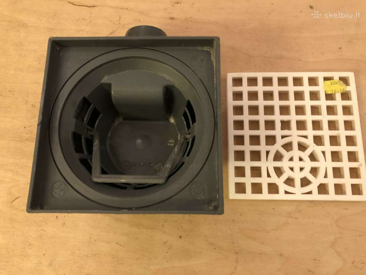 Plastikinis trapas grindims. 150x150 mm, h100 mm - nuotraukos Nr. 5