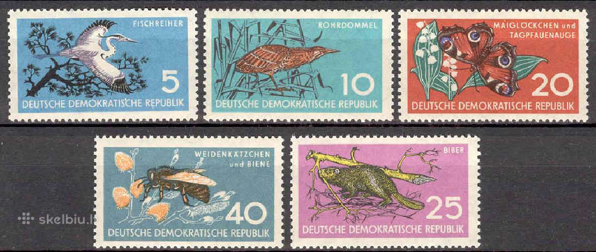 VDR (Ddr) 1959. Fauna.