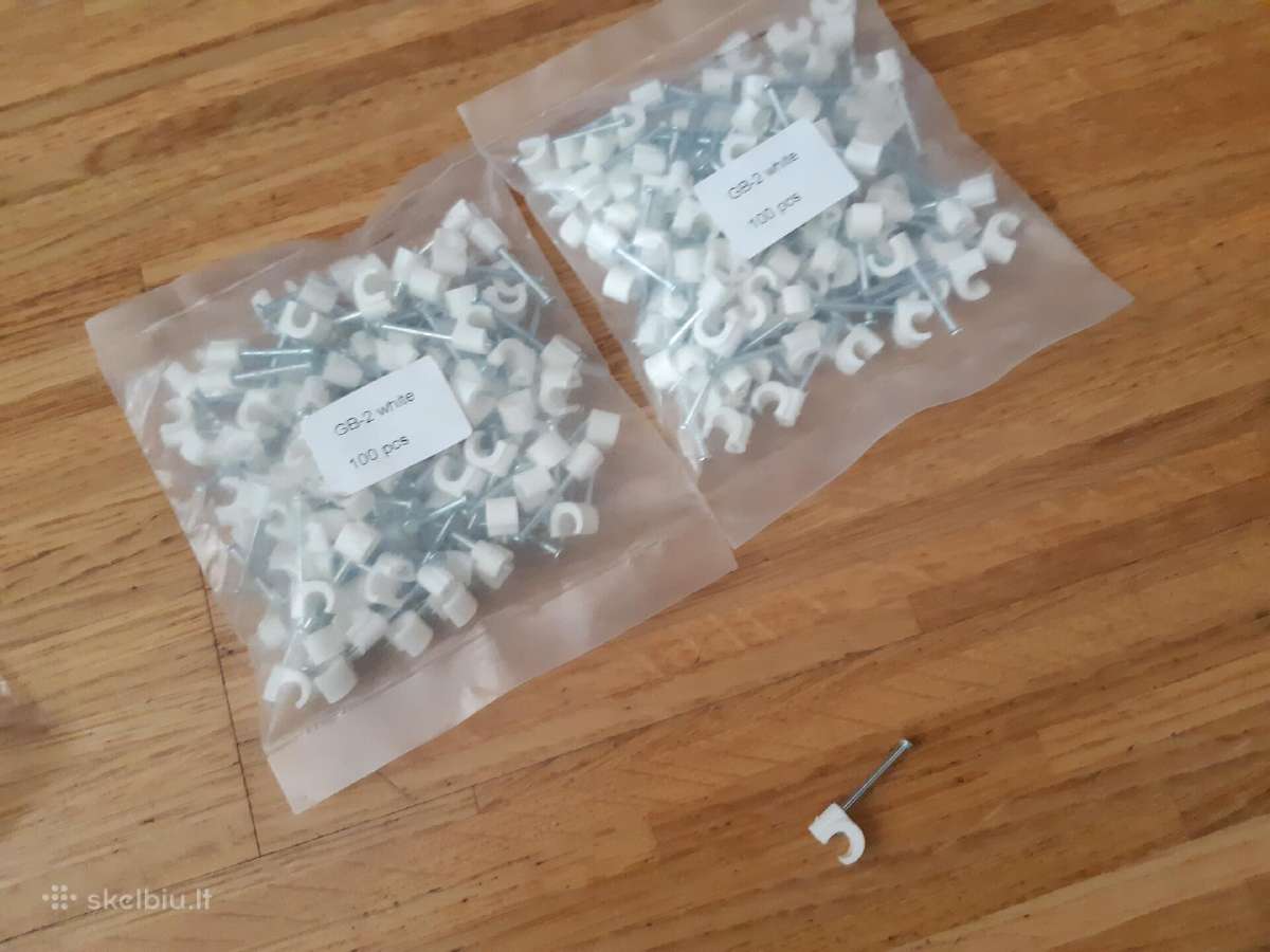 Kabelio laikikliai 4.6 mm