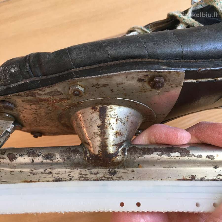 Tarybinės vyriškos pačiūžos, maždaug 41 dydžio - nuotraukos Nr. 4