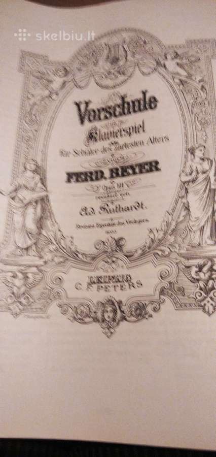 Pratimai fortepijonui - nuotraukos Nr. 2