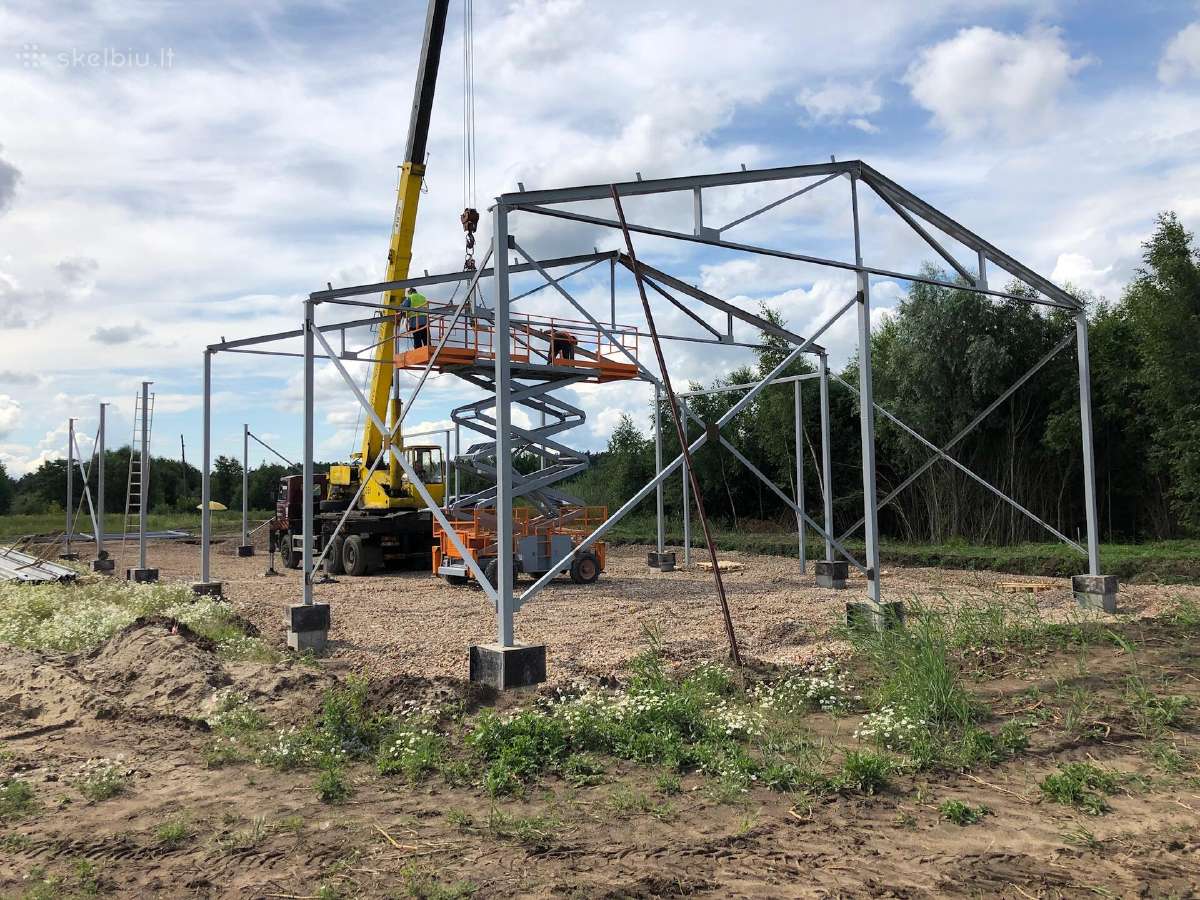 Pirkti skeletas metalo angaras, dvuhskatnyj, 12х24 - nuotraukos Nr. 9