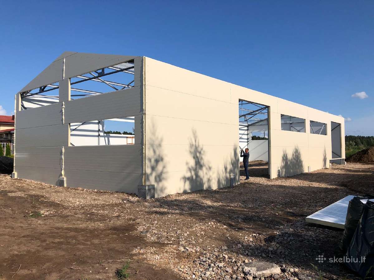 Pirkti skeletas metalo angaras, dvuhskatnyj, 12х24 - nuotraukos Nr. 17