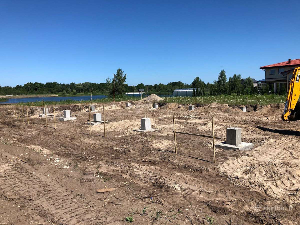 Skeletas metalo angaras, dvuhskatnyj, 12х24 - nuotraukos Nr. 16