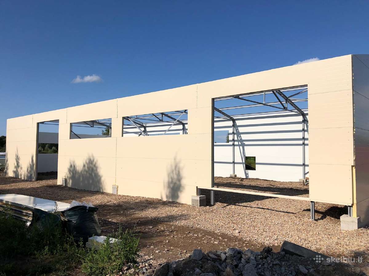 Skeletas metalo angaras, dvuhskatnyj, 12х24 - nuotraukos Nr. 3