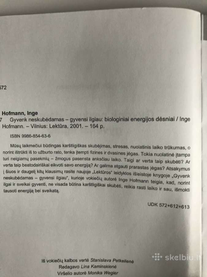 Dr.inge Hofmanngyvenk neskubedamas-gyvensi ilgiau - nuotraukos Nr. 4