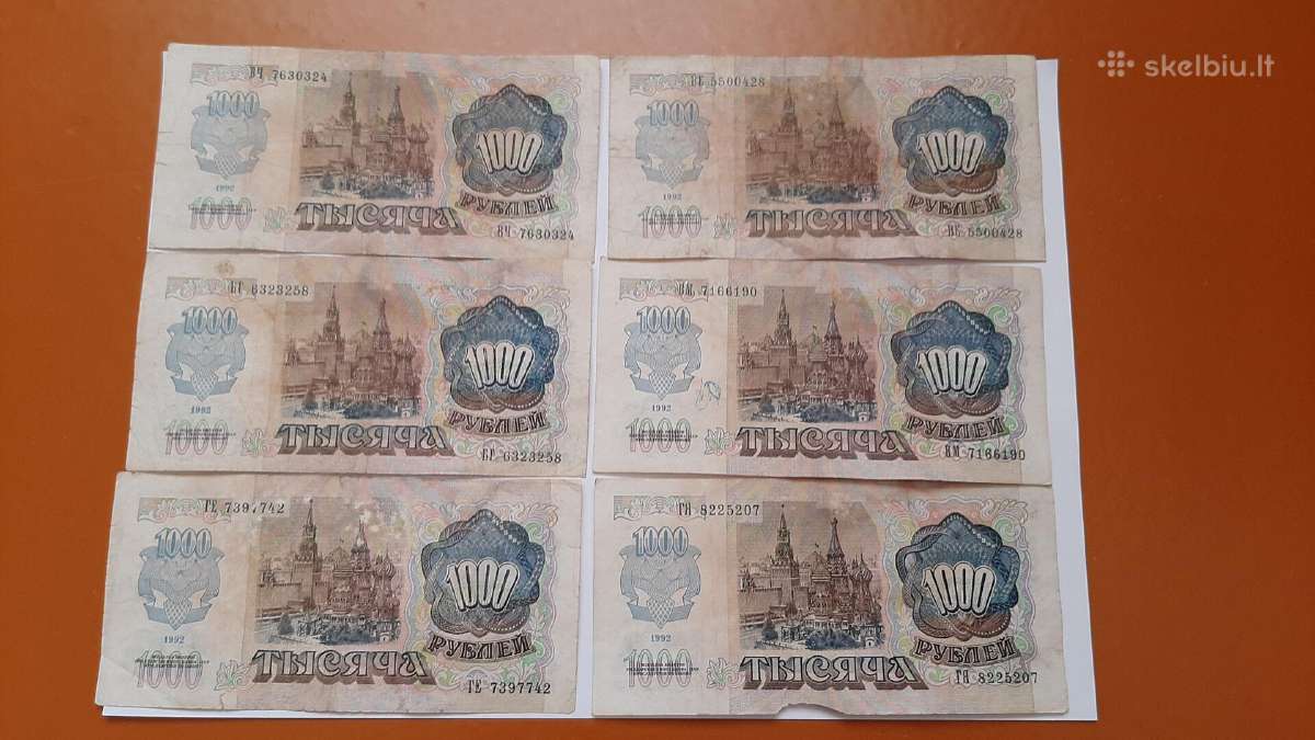 Banknotai - nuotraukos Nr. 2