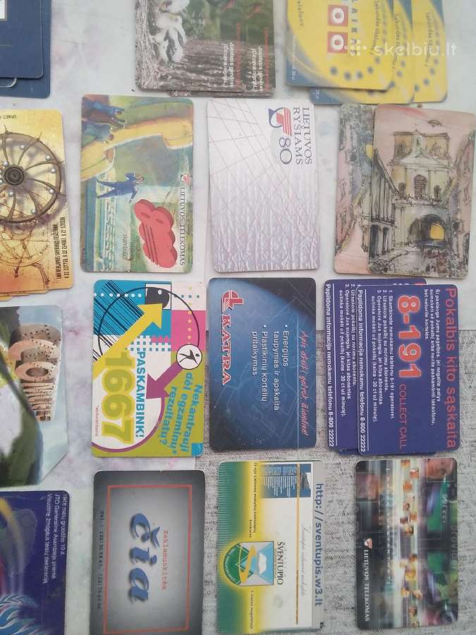 Taksofono kort.urmet,pulsar5x1e Lietuvos, Lenkijos - nuotraukos Nr. 3