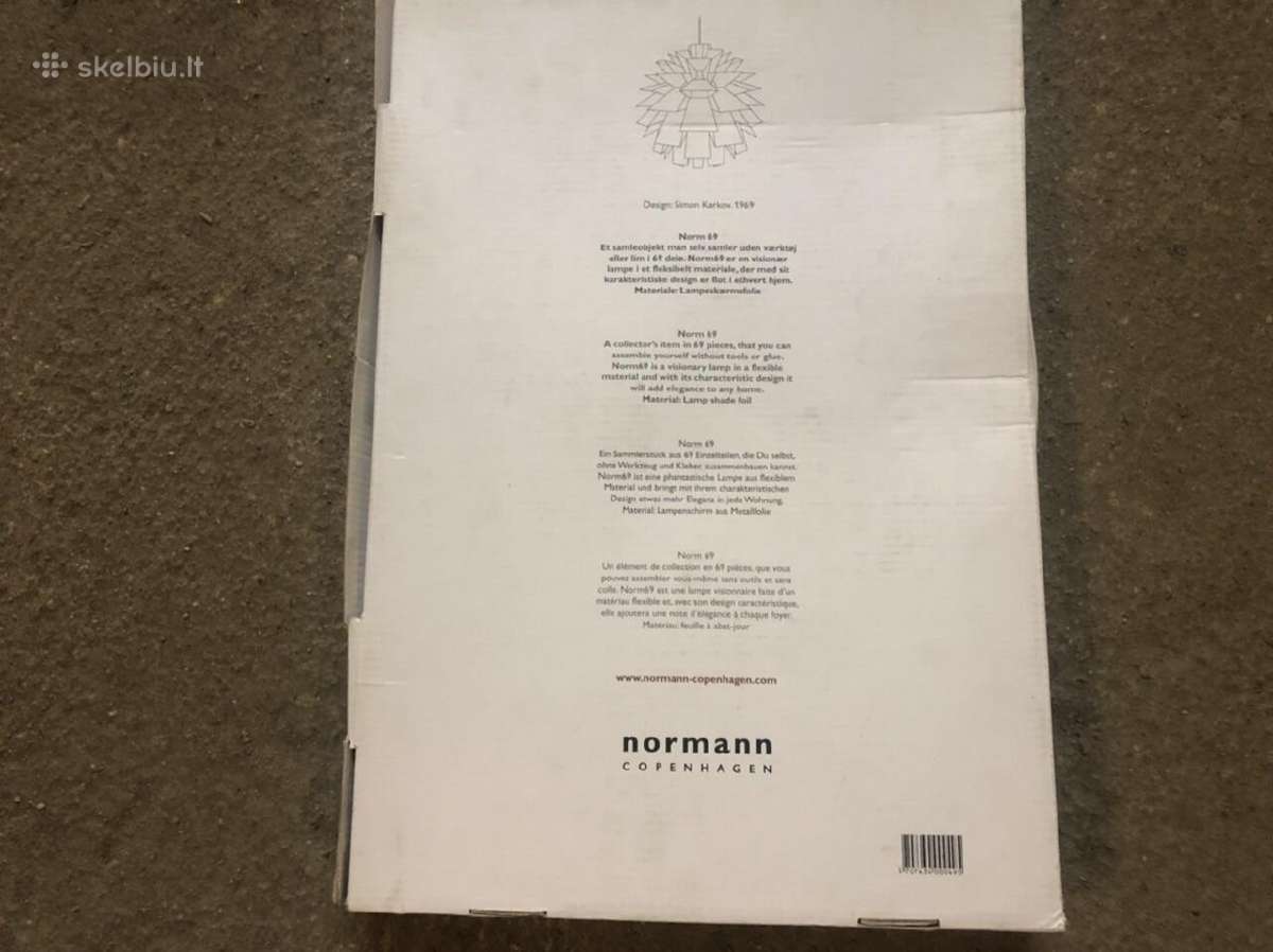 Normann Kopenhagen Norm 69 XL large sviestuvas - nuotraukos Nr. 8