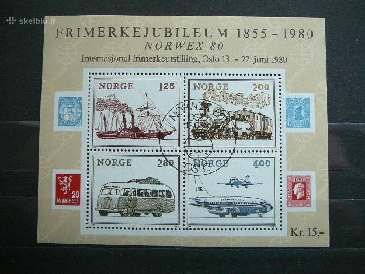 Lektuvai Burlaiviai Auto Norvegija antsp. nvg817a