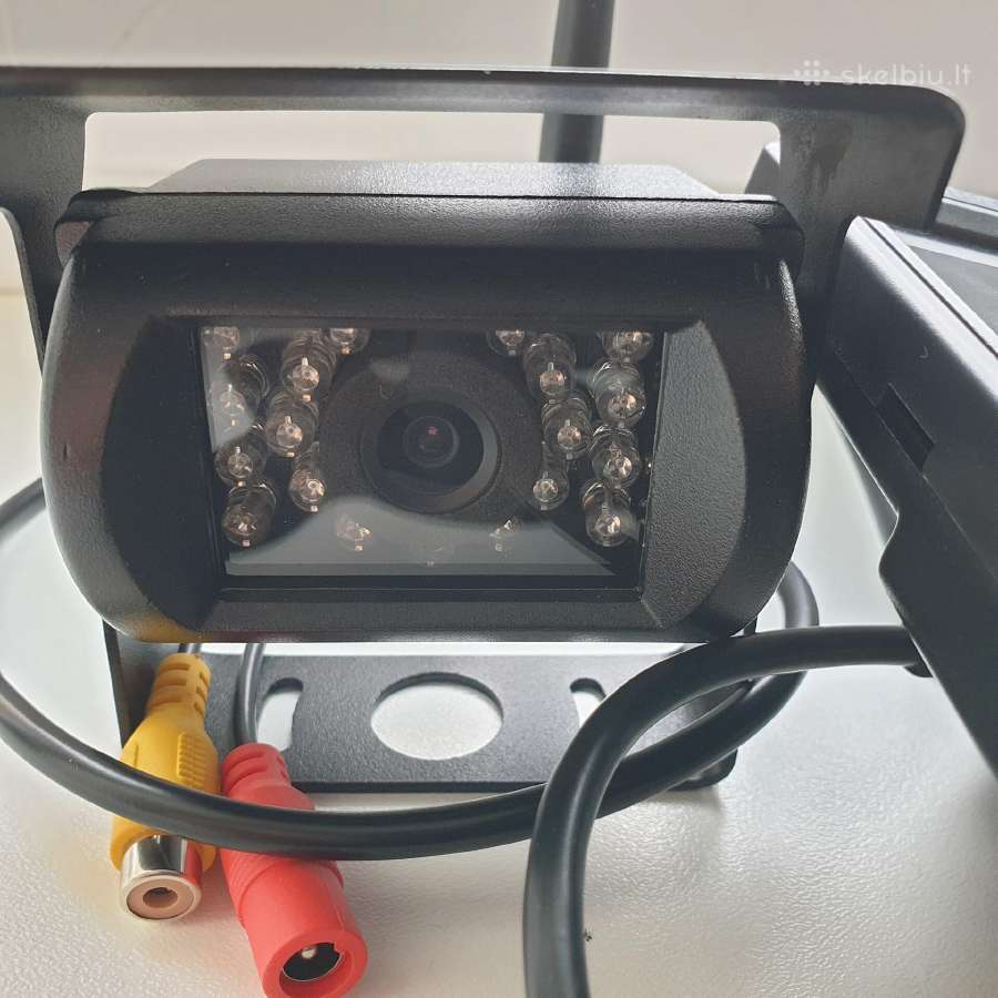 Bevieles galinio vaizdo kamera ir LCD monitorius 7 - nuotraukos Nr. 10
