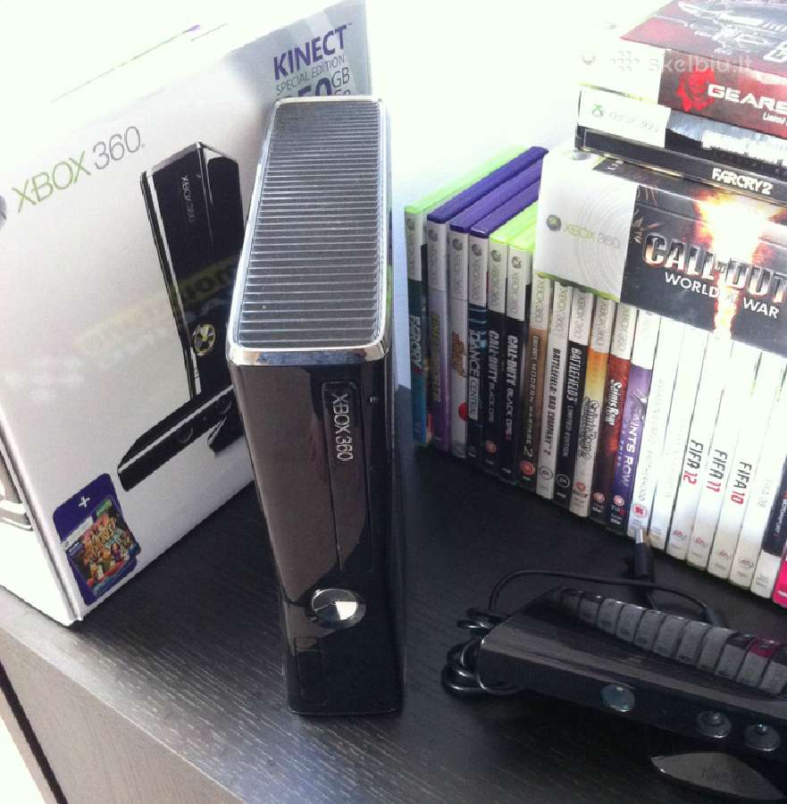 Xbox360 atrištas+naujausižaidimai+garantija+šokiai - nuotraukos Nr. 4