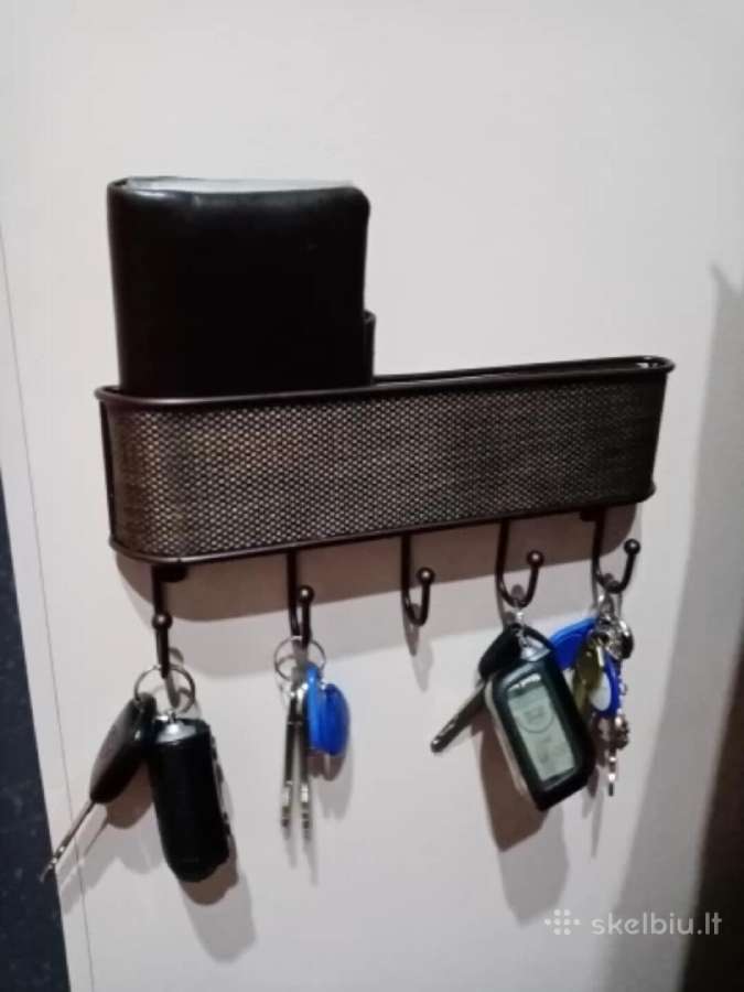 Raktinė/raktų kabykla 28eur. - nuotraukos Nr. 4
