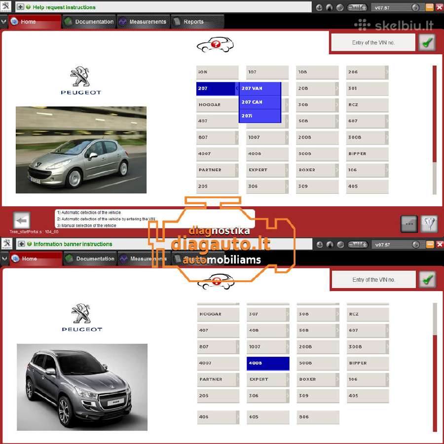 Diagbox V9.68 Lexia3 diagnostikos įranga - nuotraukos Nr. 7