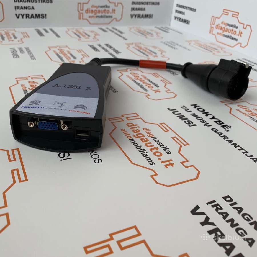 Diagbox V9.68 Lexia3 diagnostikos įranga - nuotraukos Nr. 2
