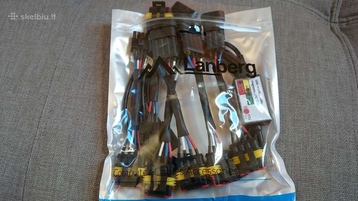 Stag Brc Lpgdujų diagnostinis kabelis su programom - nuotraukos Nr. 16