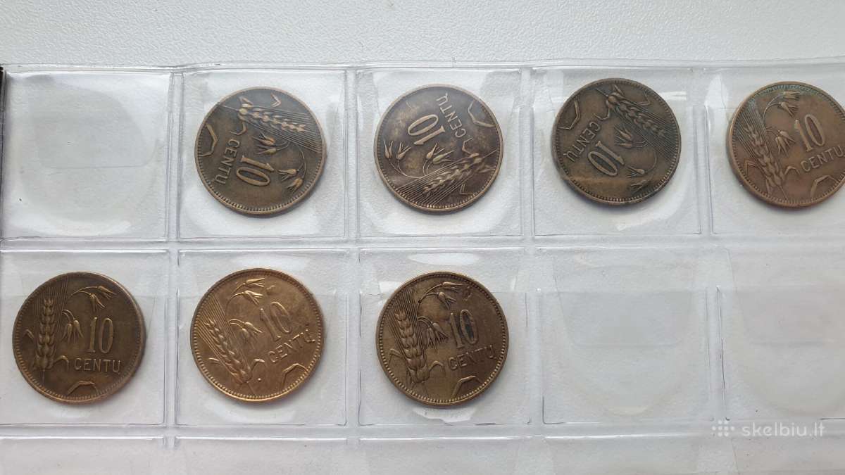 1925 m. 10 centai smetoniški lietuviški centai