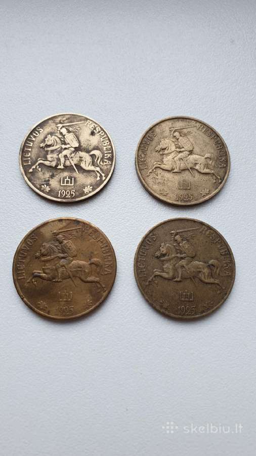 1925 m. smetoniški lietuviški centai - nuotraukos Nr. 2