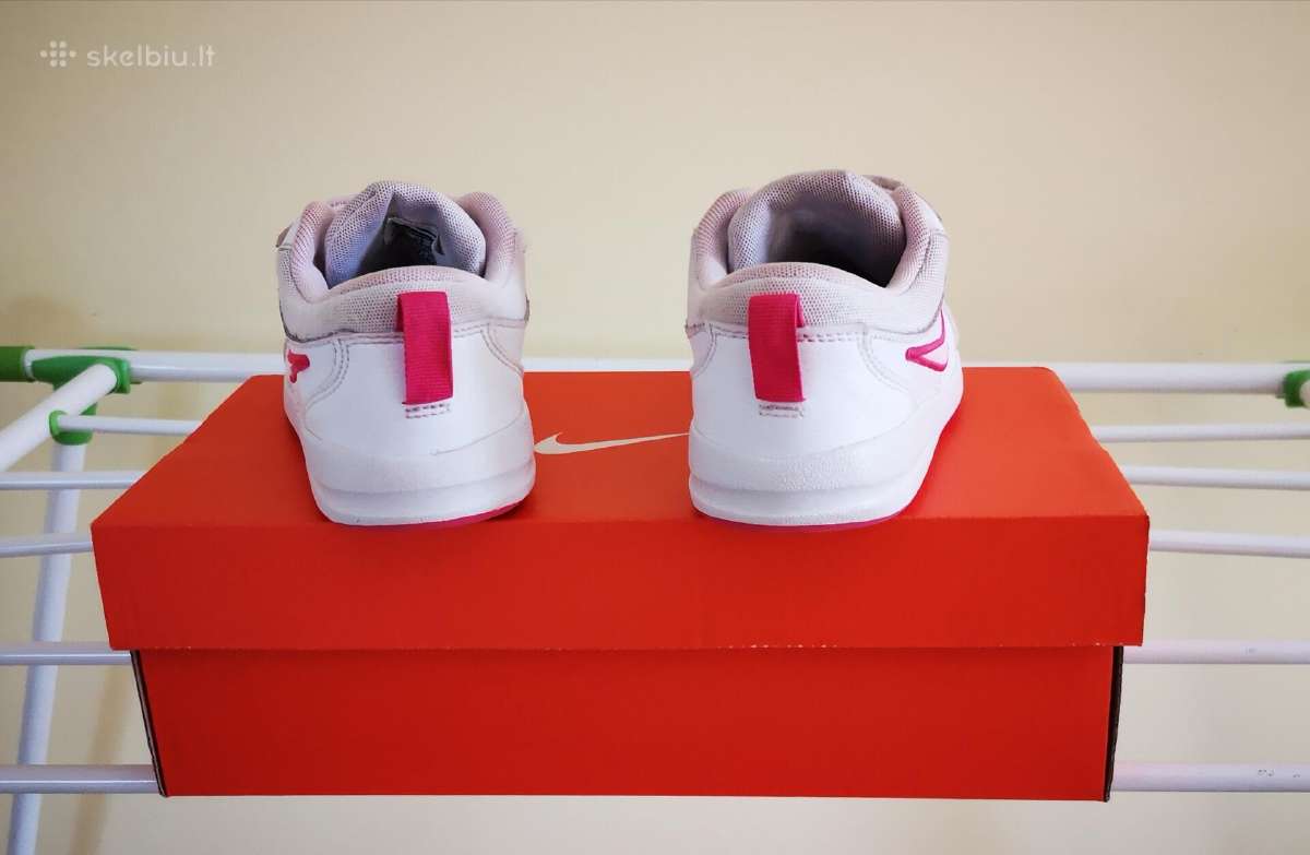 Balti Nike sportiniai batai 31 d. - nuotraukos Nr. 4