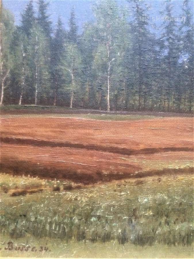 Painter Fritz Busse -Landscape 1934 ,Germany - nuotraukos Nr. 2