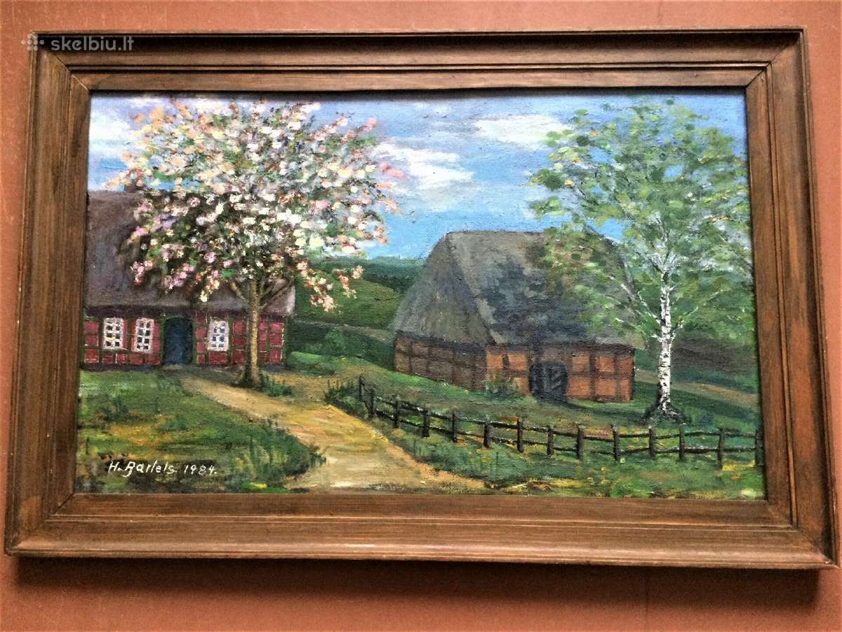 Hermann Bartels - Rural idyll / Kaimo idilė