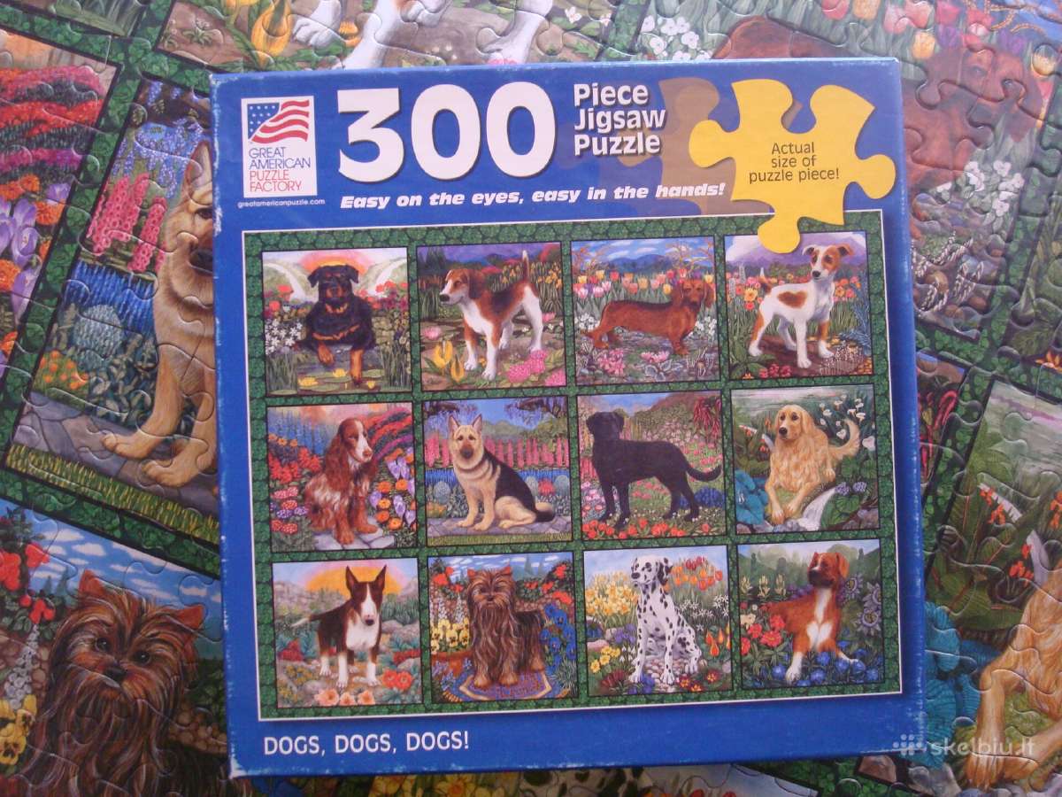 300 Šuniukų dėlionė - auganti su vaiku - nuotraukos Nr. 2