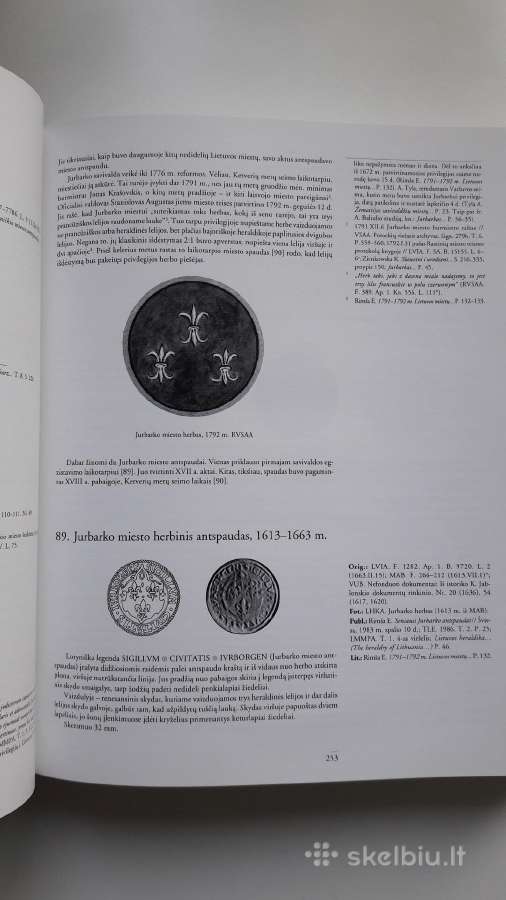 Knyga. LDK miestų antspaudai - nuotraukos Nr. 8