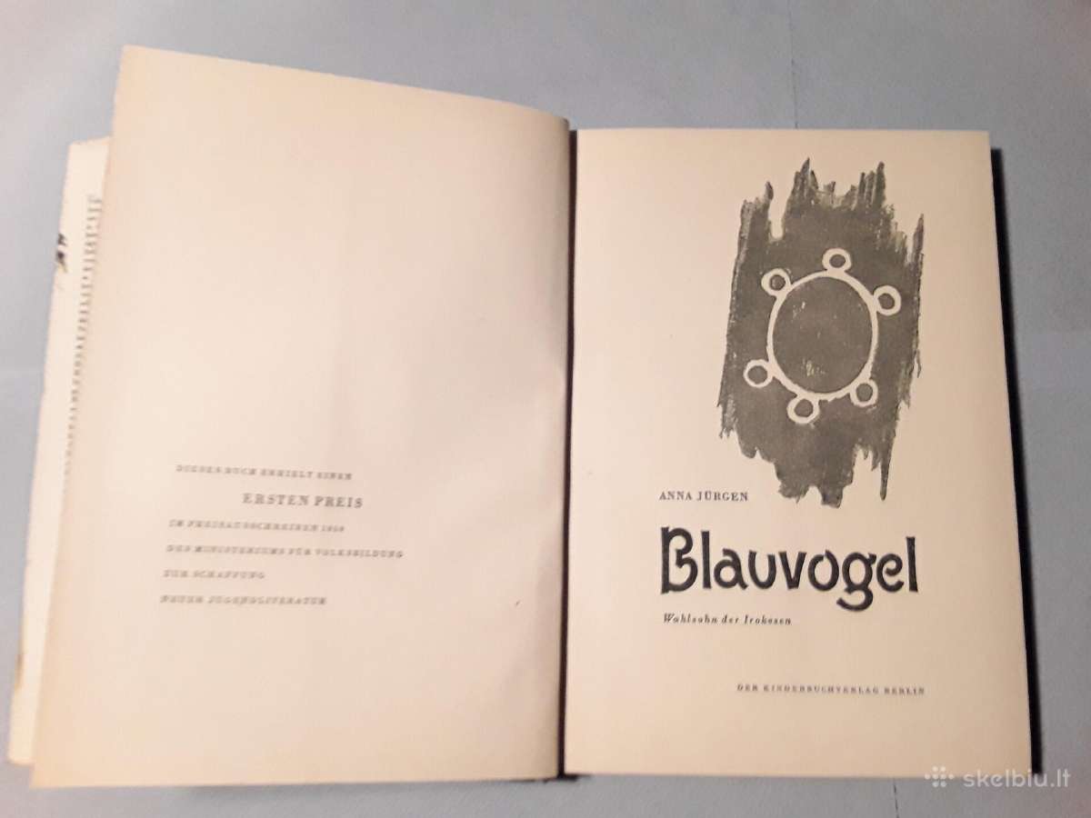 Knyga . Anna Jūrgen , Blauvogel. - nuotraukos Nr. 2