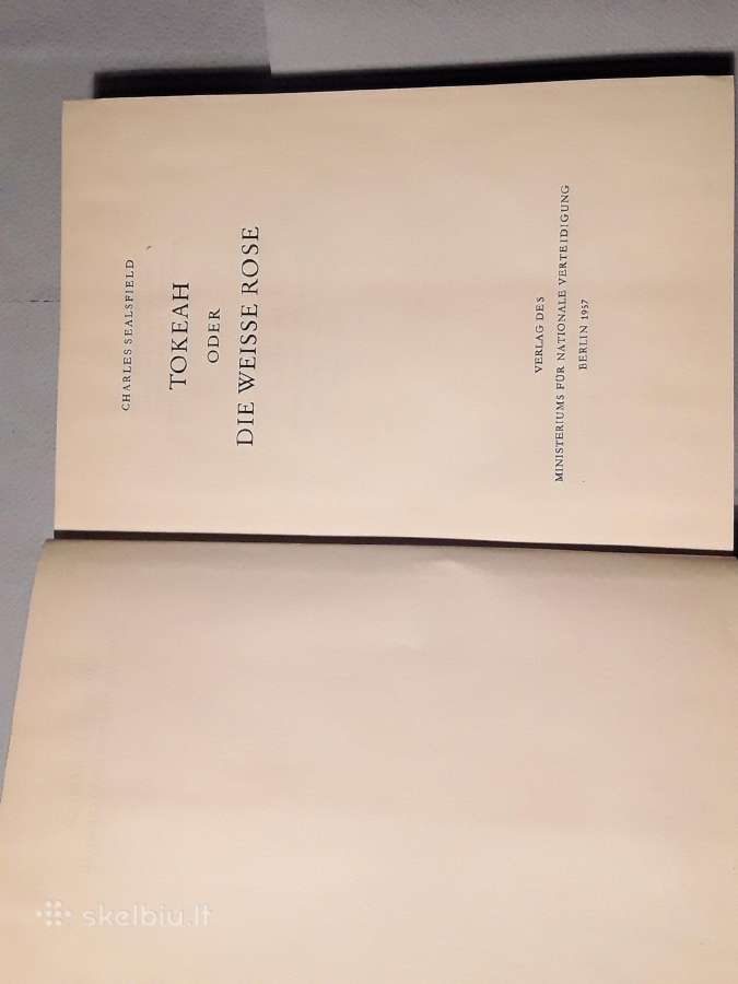 Knyga . E.sealsfield. Tokeah - nuotraukos Nr. 2
