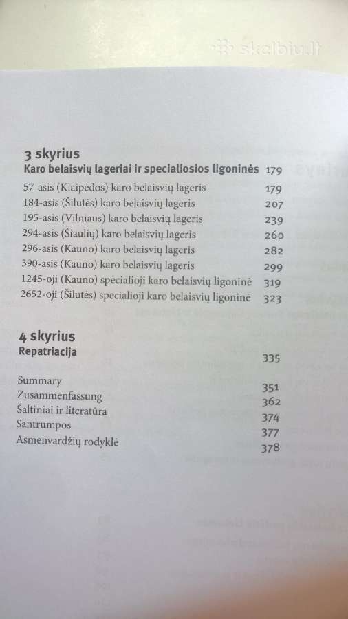 Knyga. Vokiečių karo belaisviai Lietuvoje 1944-49 - nuotraukos Nr. 3