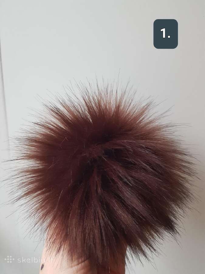 Kailiniai bumbulai/pompom rankdarbiams - nuotraukos Nr. 7