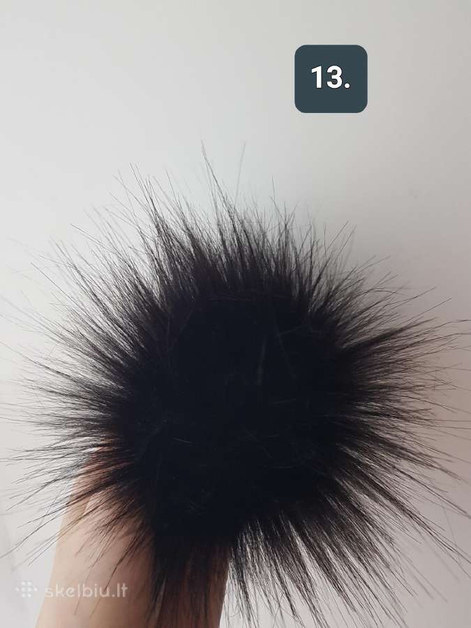 Kailiniai bumbulai/pompom rankdarbiams - nuotraukos Nr. 9