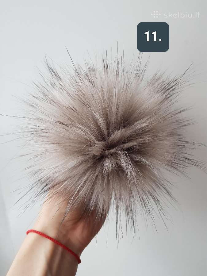 Kailiniai bumbulai/pompom rankdarbiams