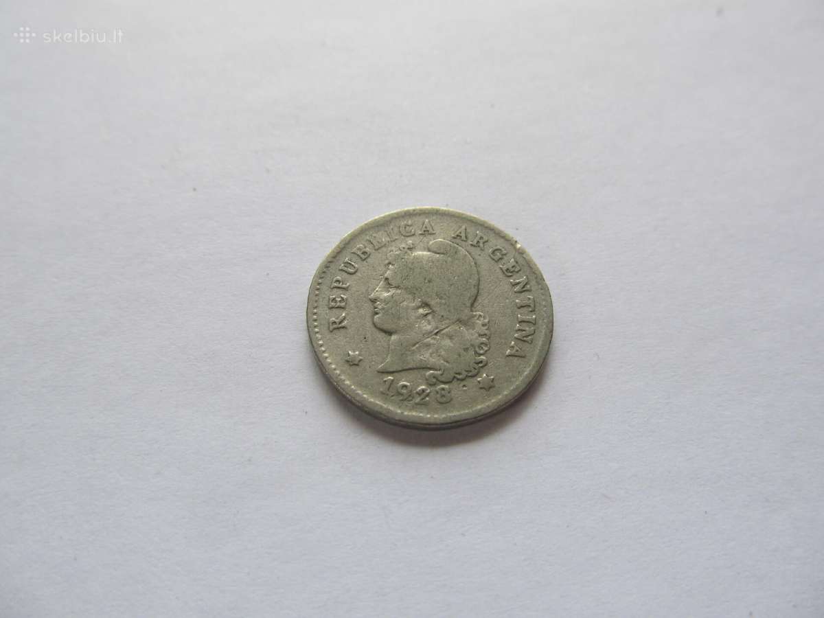 10 centavos , Argentina , 1928 - nuotraukos Nr. 2