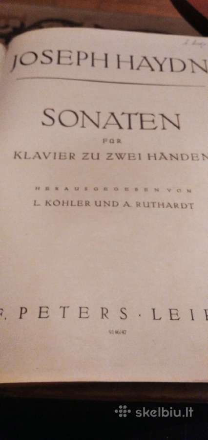 J.haidno Sonatos fortepijonui - nuotraukos Nr. 3