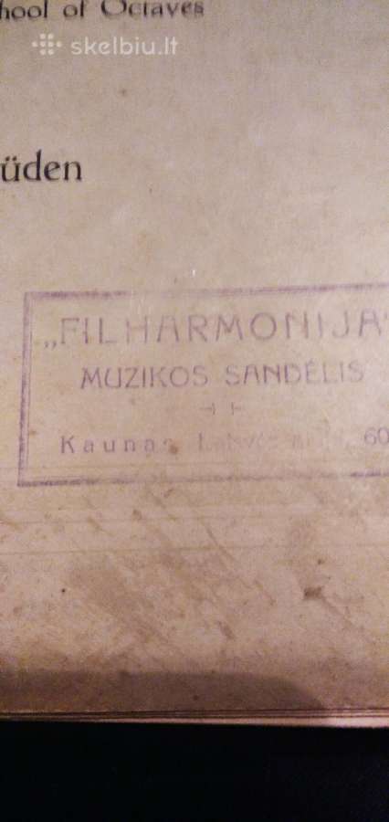 T.kullak. Etiudai fortepijonui - nuotraukos Nr. 2