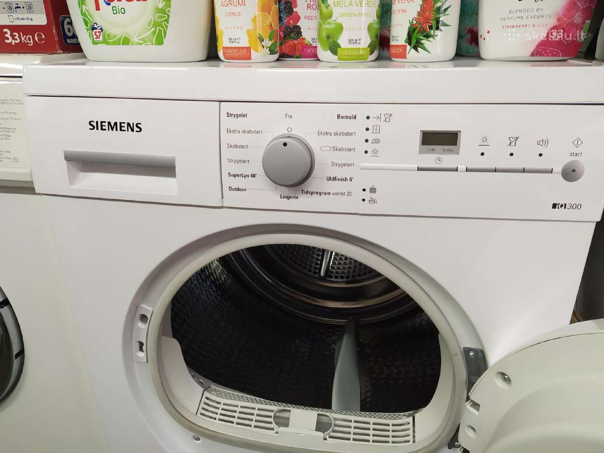 Džiovyklė Siemens 7kg - nuotraukos Nr. 2