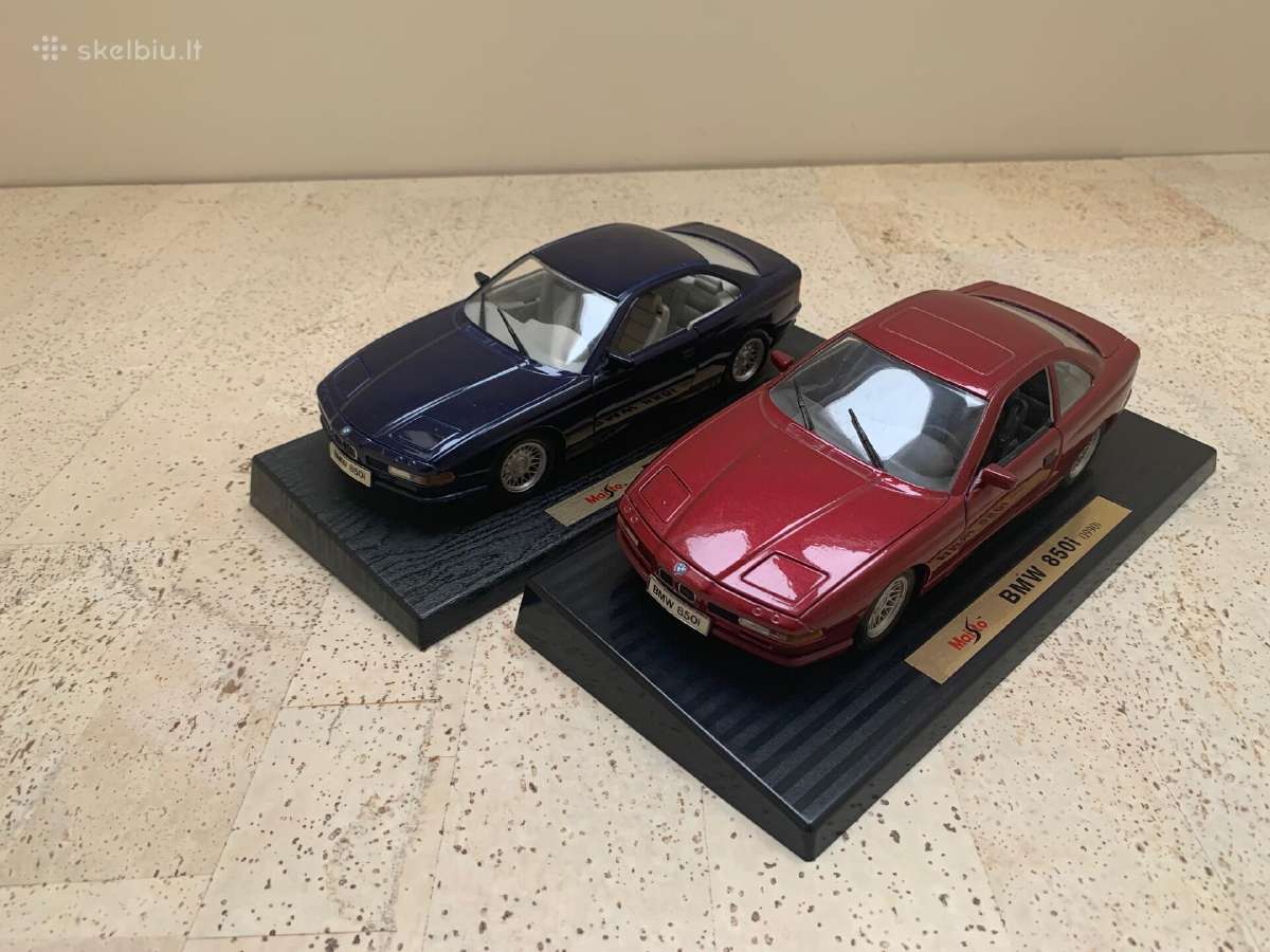 Bmw 850 8 serijos 1:18 kolekcniai modeliai diecast