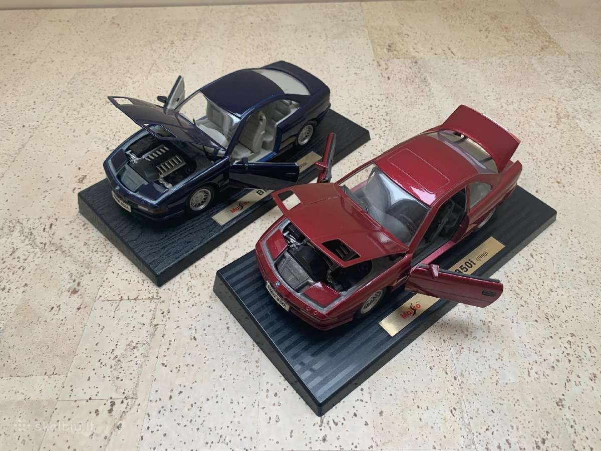 Bmw 850 8 serijos 1:18 kolekcniai modeliai diecast - nuotraukos Nr. 2