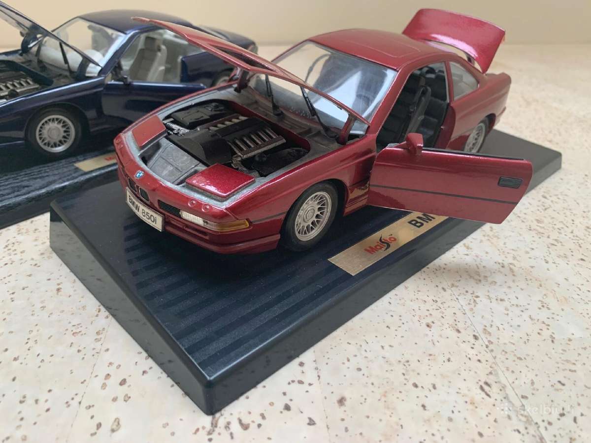 Bmw 850 8 serijos 1:18 kolekcniai modeliai diecast - nuotraukos Nr. 3