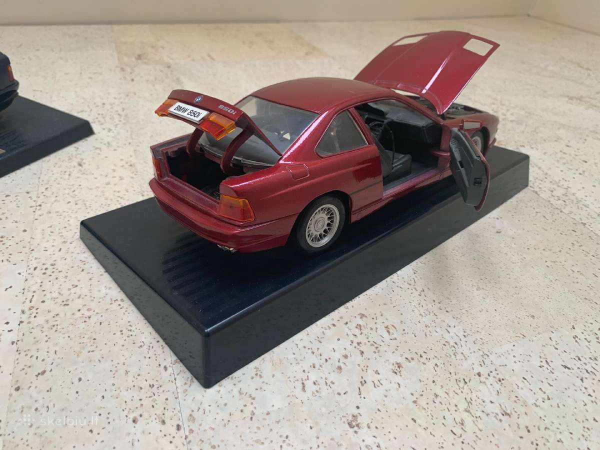 Bmw 850 8 serijos 1:18 kolekcniai modeliai diecast - nuotraukos Nr. 4