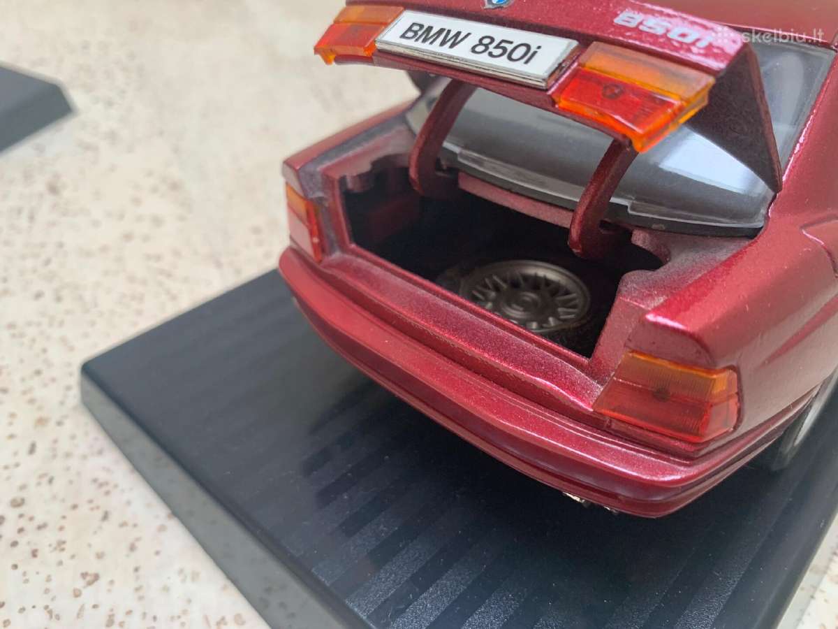 Bmw 850 8 serijos 1:18 kolekcniai modeliai diecast - nuotraukos Nr. 5